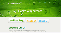 Desktop Screenshot of extensivelife.com